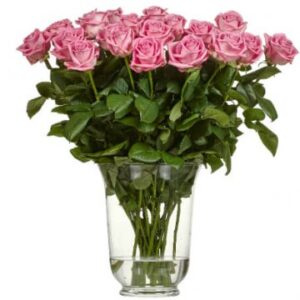 Rosa rosor ("ros Aqua"), säljes buntvis (10 st/bunt). Skicka rosorna med bud via Florister i Sverige!