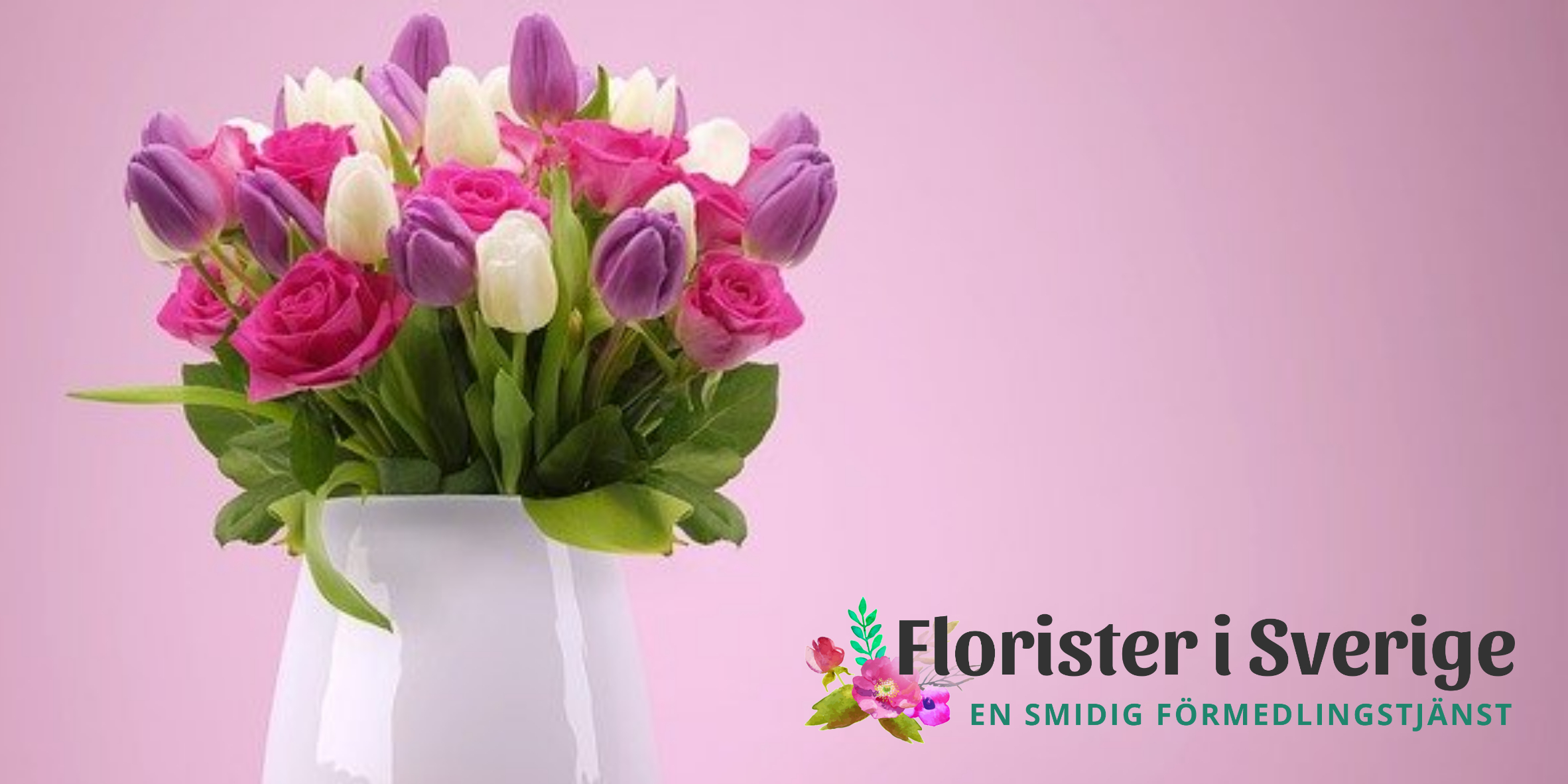 Skicka tulpaner med bud via Florister i Sverige!