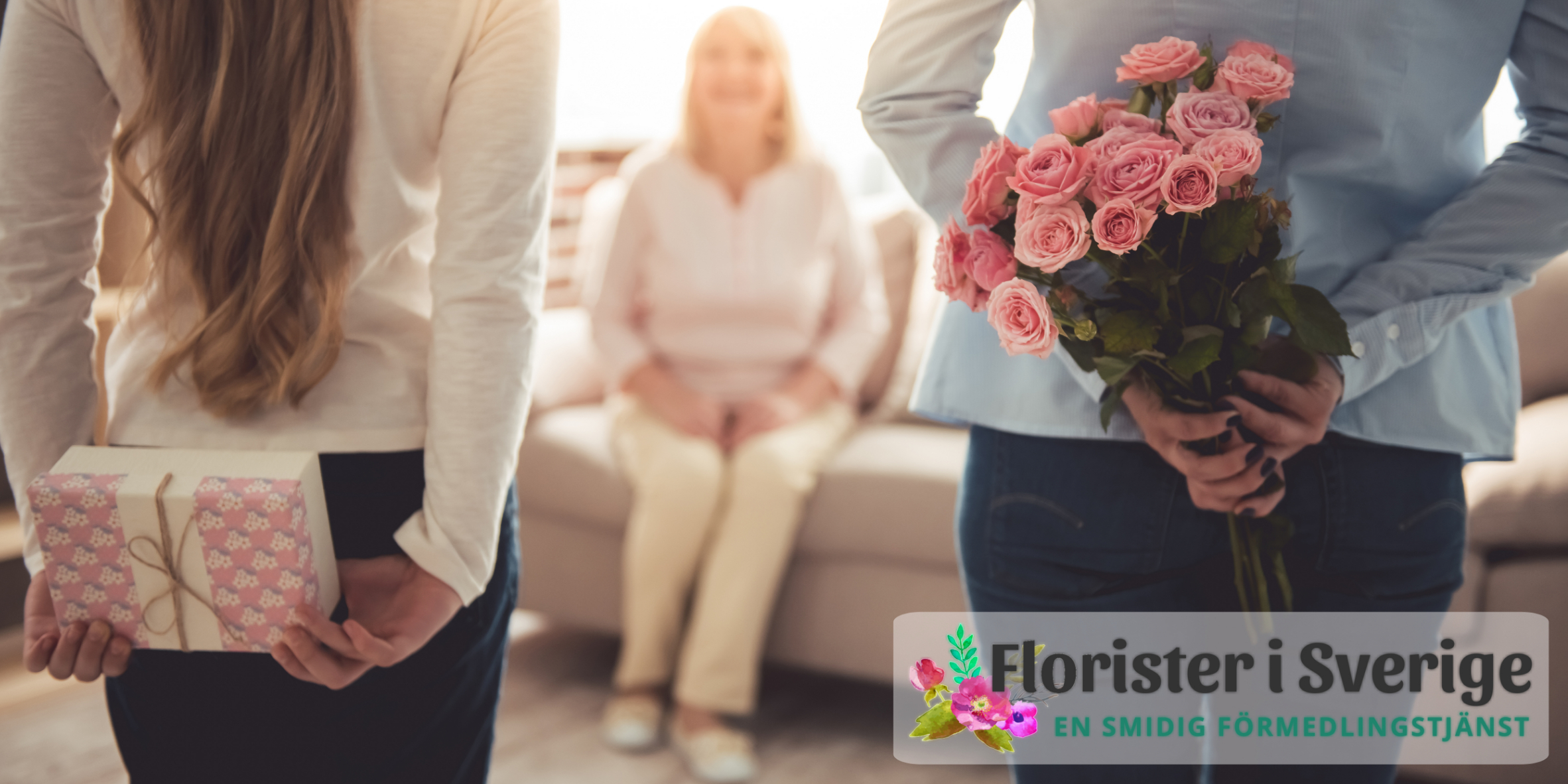 Skicka blommor med bud via Florister i Sverige.