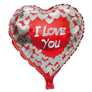 Folieballong "I love you". Beställ hos Sakligheter!